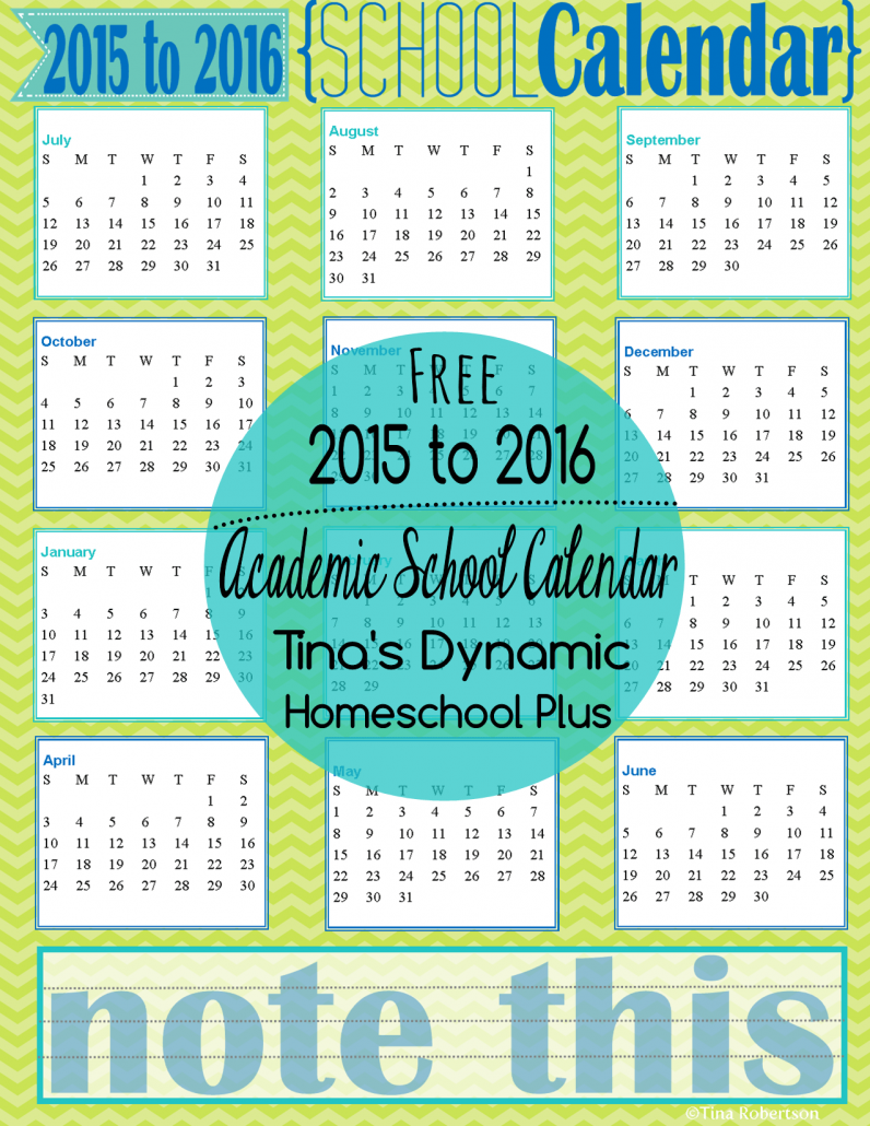 Academic Academic Year Calendar