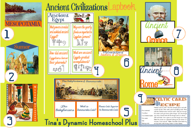 Ancient-Civilization-Lapbook