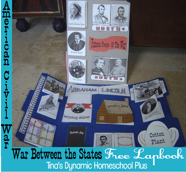 American Civil War Lapbook 