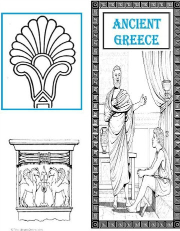 Ancient Greece Cover 3 for Ancient Greece Lapbook @ Tina's Dynamic Homeschool Plus