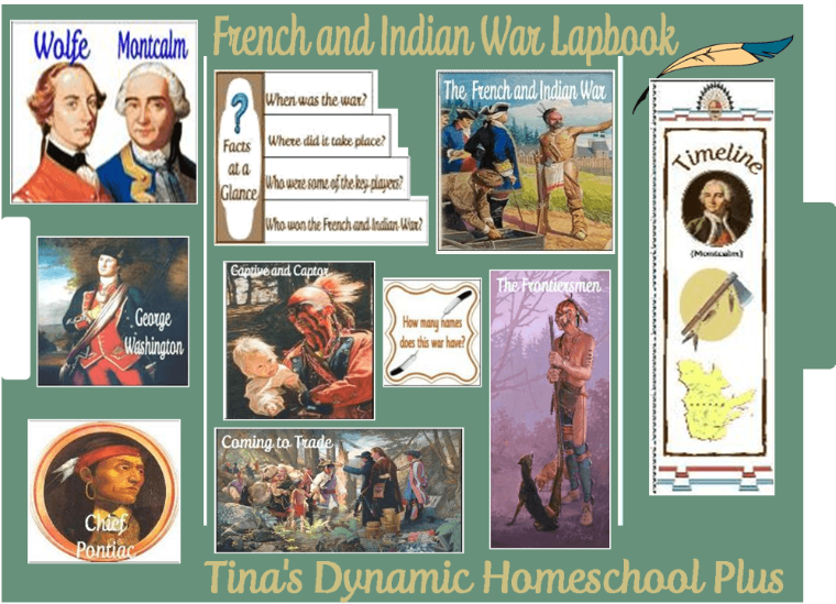 French and Indian War Free Lapbook @ Tina's Dynamic Homeschool Plus