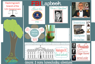 FBI Unit Study and Free Lapbook | Tina's Dynamic Homeschool Plus