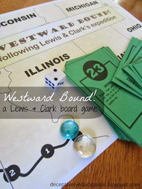 Lewis and Clark Board Game