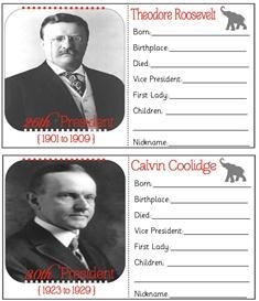 President Fact Cards FBI 1
