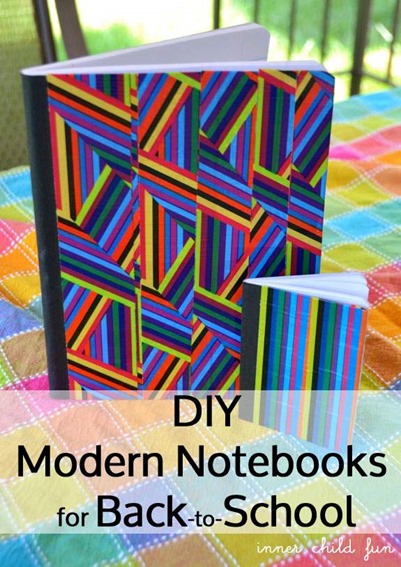 DIY Homeschool Organizing With Duct Tape