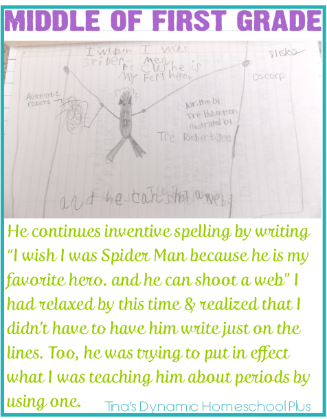 Teaching Handwriting When Homeschooling the Early Years Part 3 Middle of First Grade 2