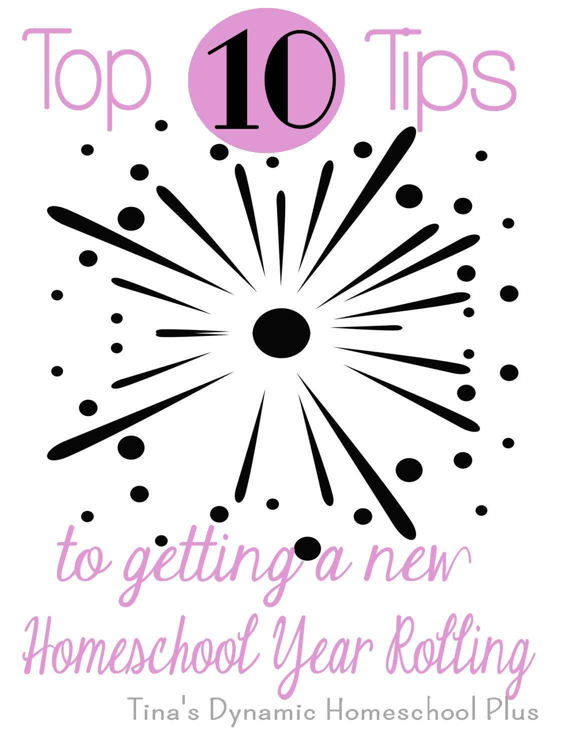 Top 10 Tips to Getting a New Homeschool Year Rolling