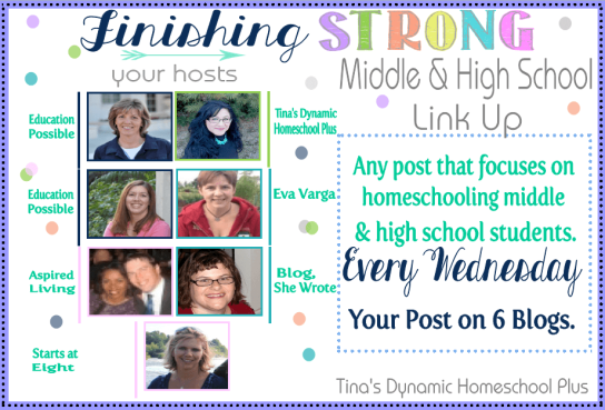 Finishing Strong Homeschool LinkUp