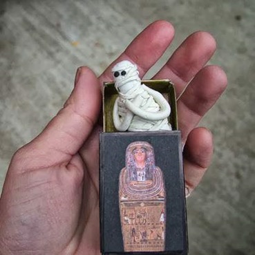 Pop-up Matchbook Sarcophagus