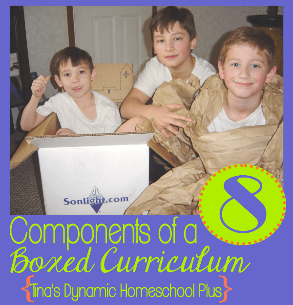 8 Components of a Boxed Curriculum