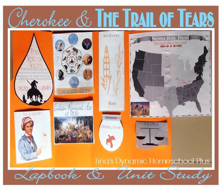 Free The Trail Of Tears For Kids Fun Unit Study Ideas And Lapbook