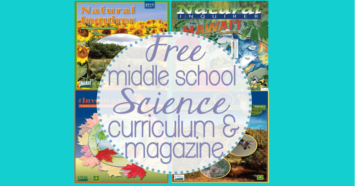 Free Middle School Science Curriculum and Magazine