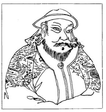 Kublai Khan Coloring Page @ Tina's Dynamic Homeschool Plus