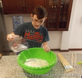 Marco Polo Salt Dough Map Step 2 @ Tina's Dynamic Homeschool Plus