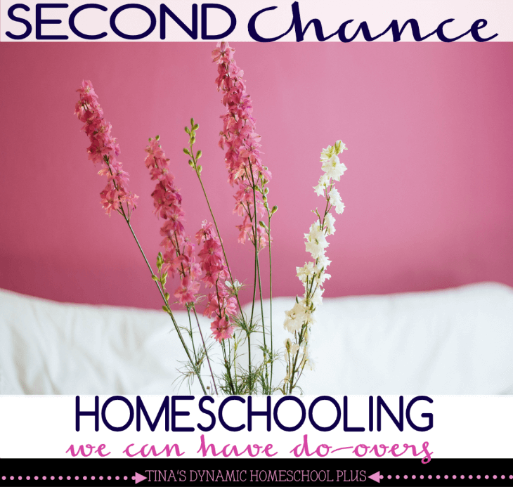 Second Chance Homescholing. We can have them. @ Tina's Dynamic Homeschool Plus
