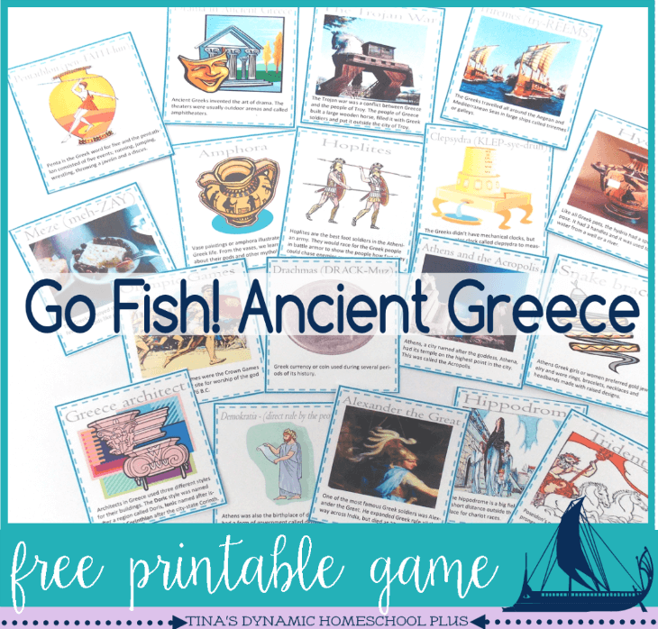 Free Ancient Greece Go Fish game