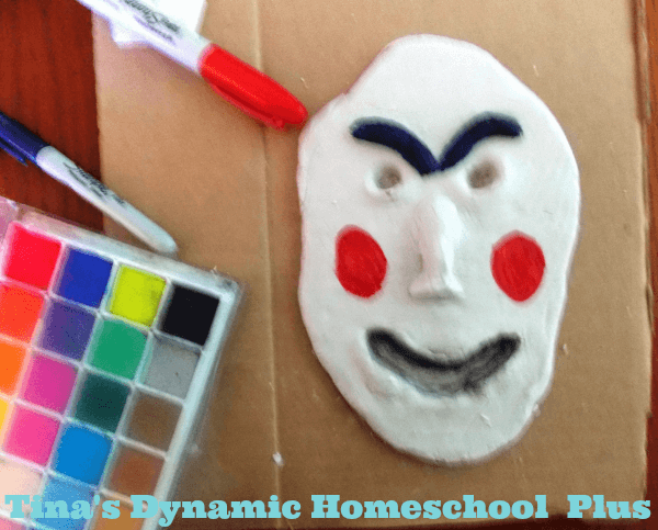 Easy Greek Mask 3