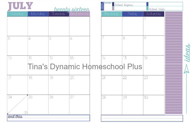 2016 to 2017 2 page per month academic calendar 1