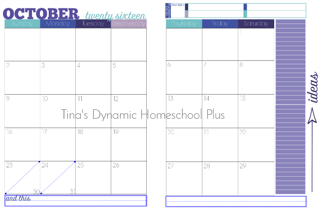 2016 to 2017 2 page per month academic calendar 4