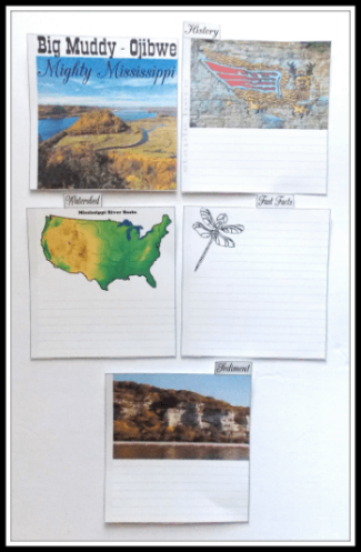 Big Muddy free minibook about the Mississippi River 2 @ Tina's Dynamic Homeschool Plus1