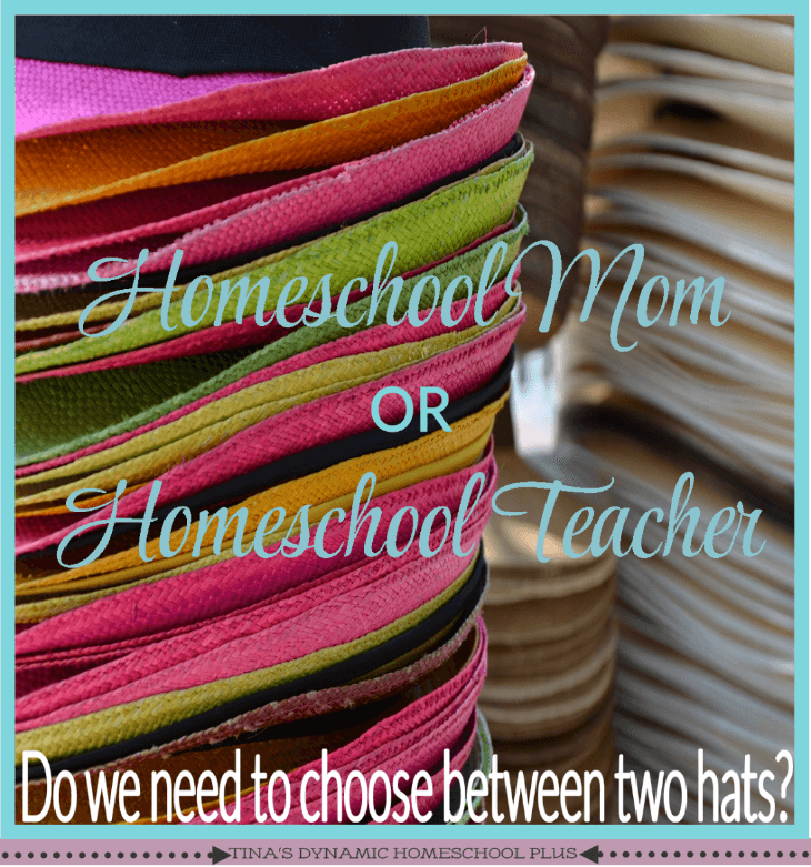 The Problem Choosing Between Homeschool Mom and Homeschool Teacher @ Tina's Dynamic Homeschool Plus