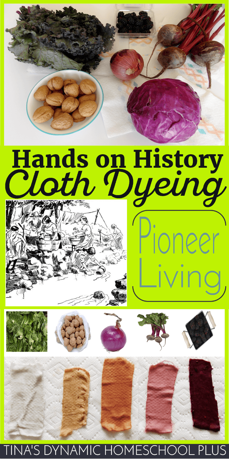 Hands-On History Cloth Dyeing