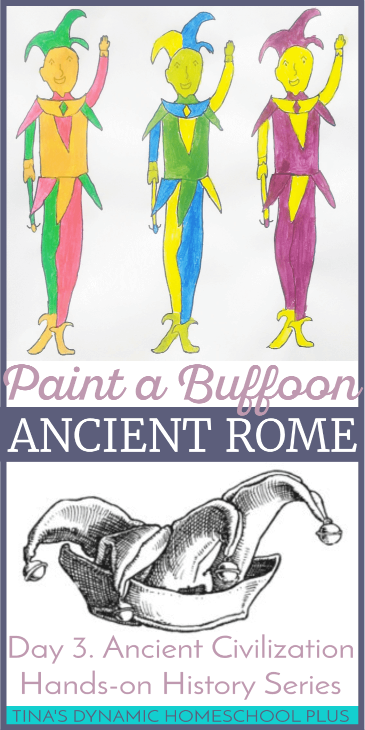 Fools, buffoons, jesters or court jesters were entertainers especially well-known during the Medieval period, but what we didn't know was that they had their beginning in several ancient civilizations. One ancient civilization where they got their start was Ancient Rome. Click here to grab some interesting facts and learn how to draw and paint a court jester!