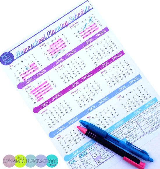 4 PRE-Homeschool Year Planning Pages (and tips to use them)