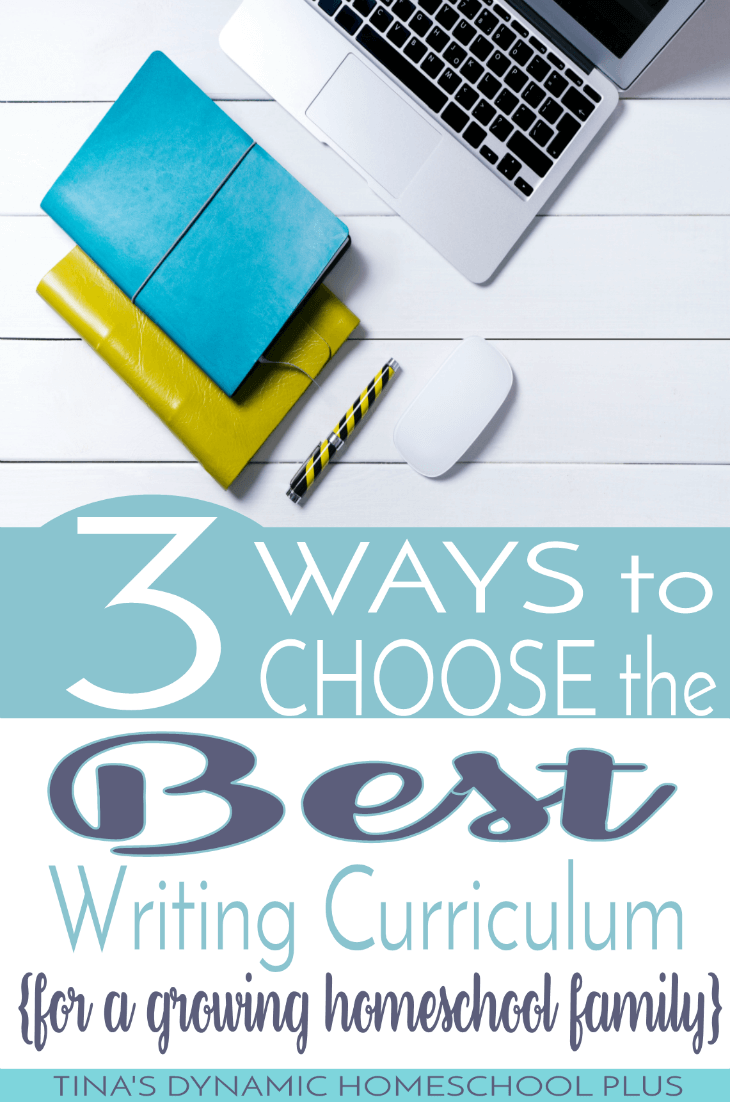 It’s a scary feeling to choose a writing curriculum when you don’t have a professional background in education. Knowing that thousands of parents embark on teaching their children each year, I too made the leap to choosing the perfect writing curriculum. But you and I both know that perfect writing curriculum doesn’t exist, or does it? Looking back now that two of my sons are graduated, there were some things I did right although I didn’t feel that way at the time. Click here to grab the 3 tips on how to choose the BEST writing curriculum.