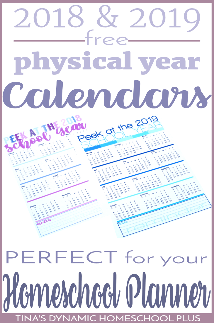 Like me, some years you want the option to plan by the physical year. For many years, I followed the physical year as the start to my school year. Also, some of you live in a country where the school year is by the physical year. I want options for all of you. Print one or more of these FREE calendars to begin building your 7 Step Homeschool Planner. Click here to grab your copy!