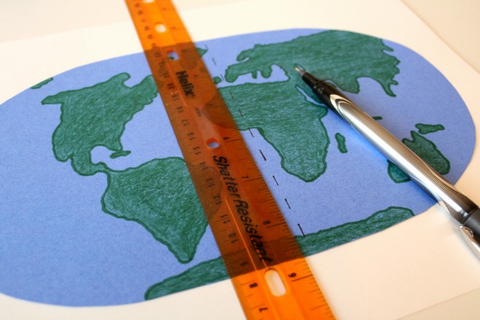 Creating a Map with Longitude and Latitude @ Tina's Dynamic Homeschool Plus