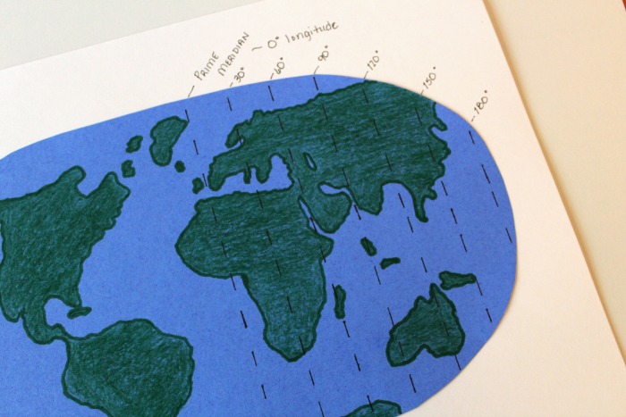 Finding Longitude and Latitude On a Map @ Tina's Dynamic Homeschool Plus