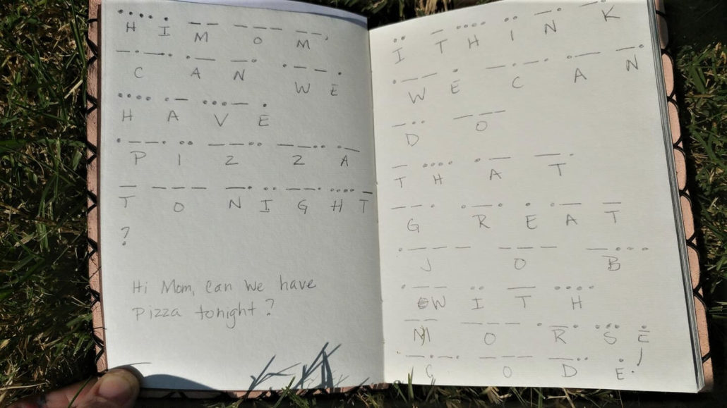 Morse Code Journal