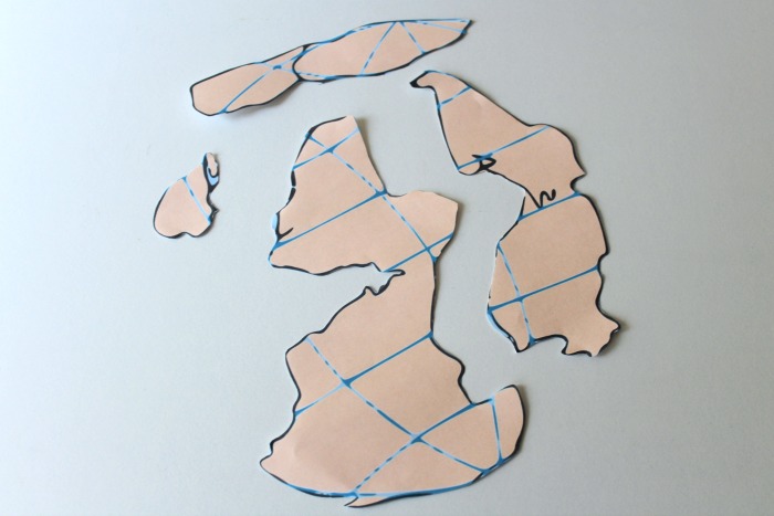 Cutting Out Pieces of a Pangaea Puzzle