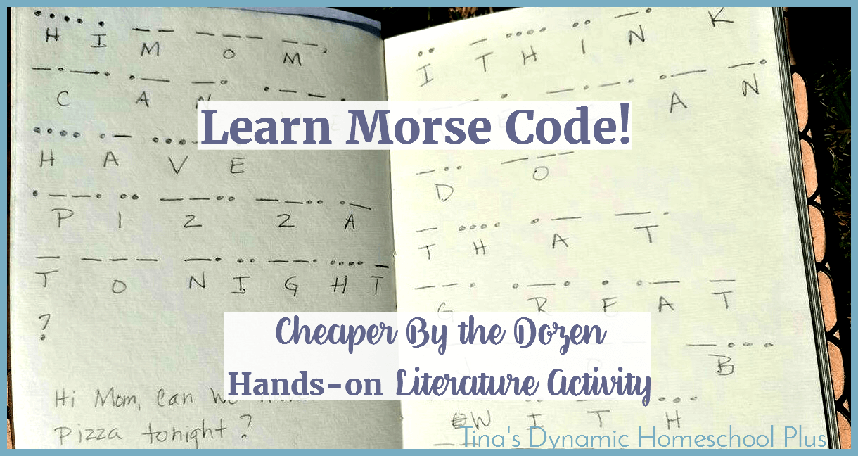 In the 1830s, a man named Samuel F.B. Morse invented both Morse code and the transmitting system used to send and receive it. The code went through some changes before it became the alphabet we know today. Learn how to make this easy hands-on idea! Click here.