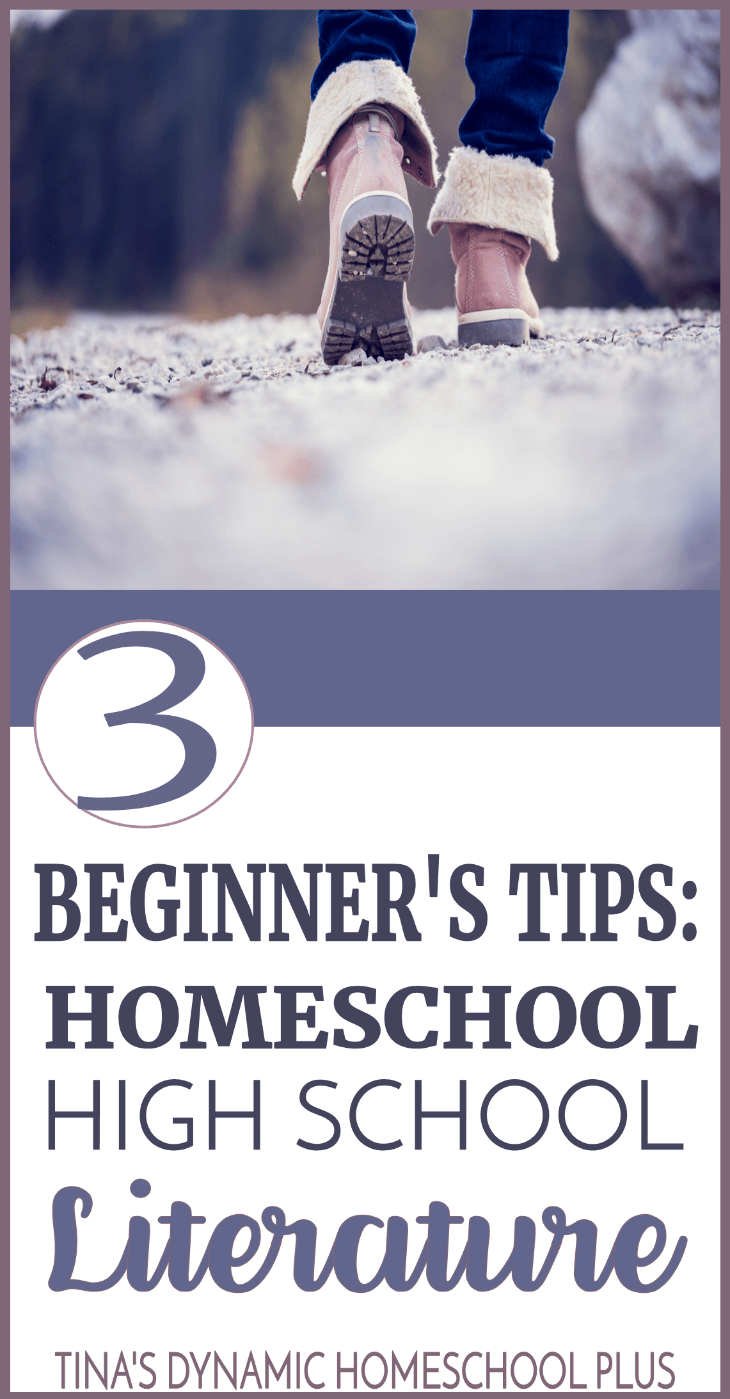 3 Beginners Tips for Homeschool High School Literature. Look at this quick and easy overview to give you a heads up about what to expect. Click here to scoot by and read the AWESOME tips! #homeschool