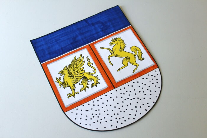 DIY Coat of Arms Craft