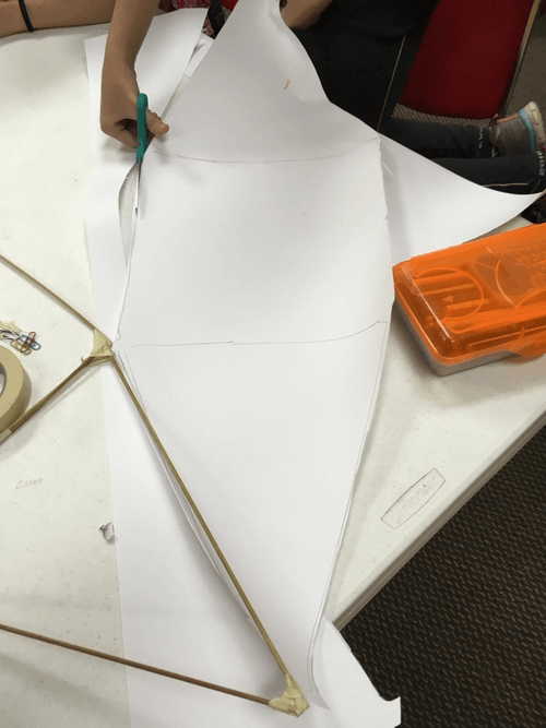 Making a Da Vinci Parachute