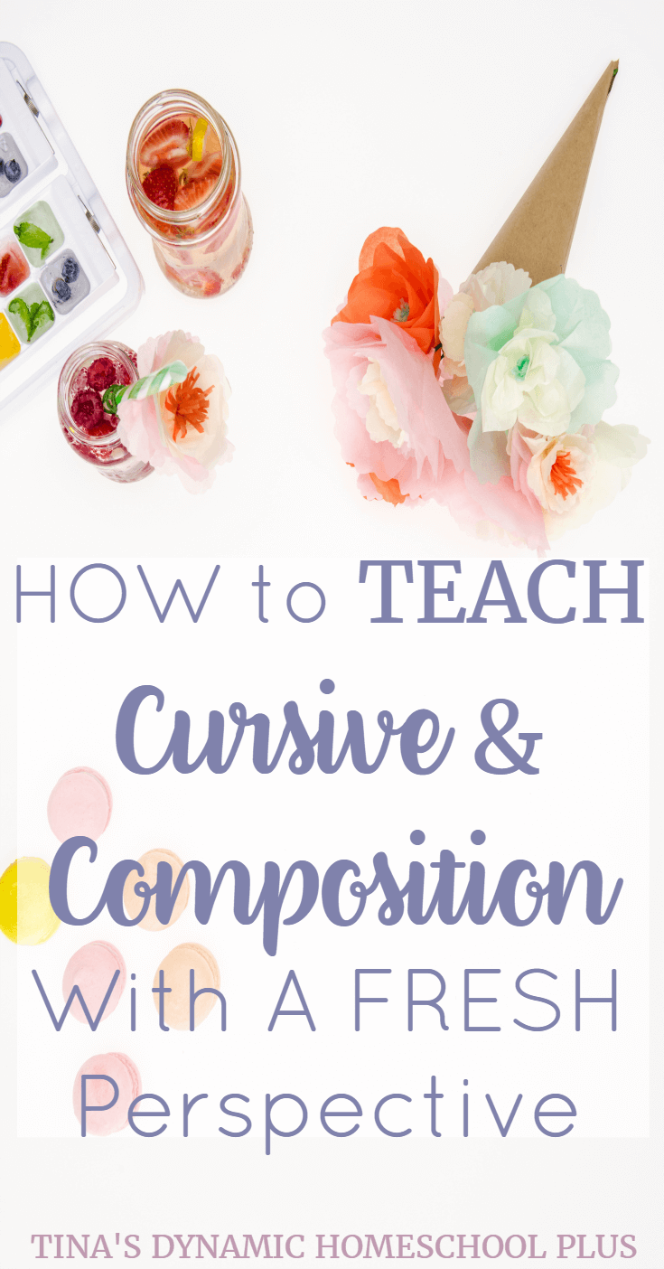 How to Teach Cursive and Composition With A Fresh Perspective. When you need to veer off the beaten path when teaching cursive and composition because your well-worn path is not working, then you need a fresh perspective. Click here to read these valuable tips!