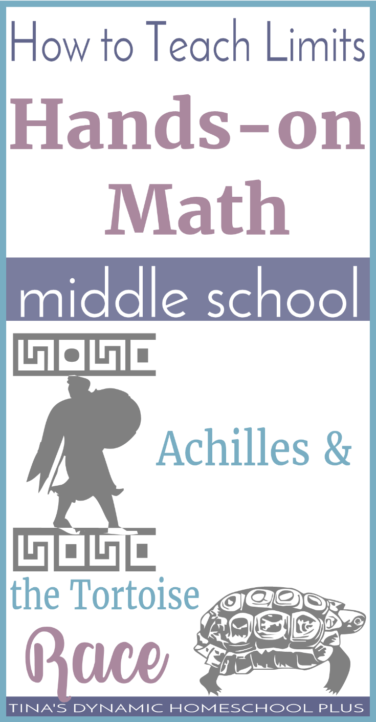 How to Teach Limits: Hands-on Middle School Math. It's common to use graphs to explain how to teach limits. But when you homeschool, you can make learning a bit more hands-on. Click here to see how to bring this math concept alive