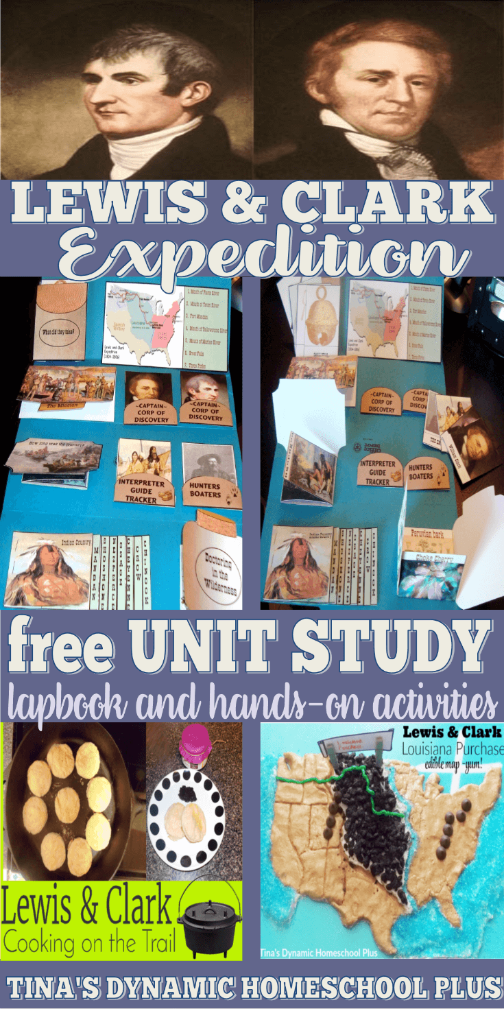 Lewis and Clark Expedition Fun Homeschool Unit Study and Lapbook! CLICK HERE here to grab it!