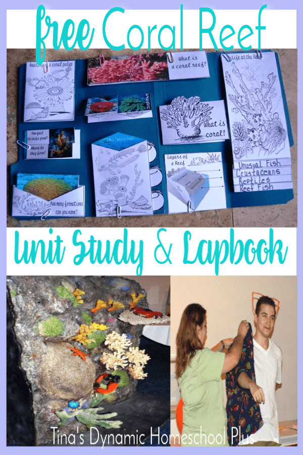 Whether you’re studying the Coral Reef as a separate unit study or part of the Ocean, you’ll love this free lapbook and unit study resources. CLICK here to grab the free Coral Reef Unit Study and Lapbook!