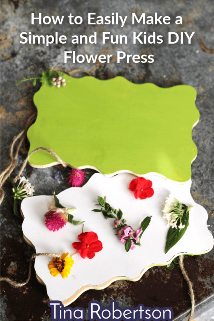 How to Easily Make a Simple and Fun Kids DIY Flower Press