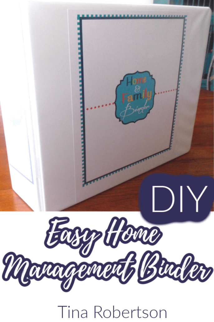 DIY Easy Home Management Binder