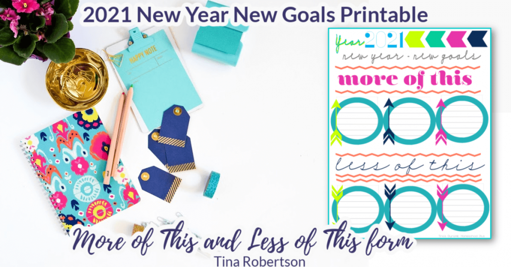 2021 New Year New Goals Setting Beautiful and Practical Form