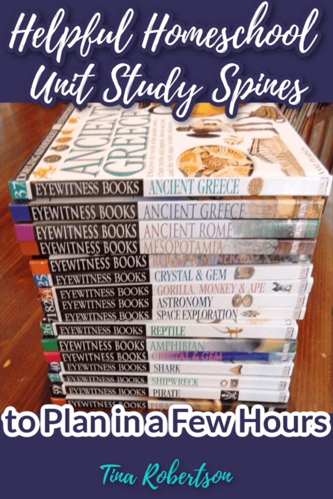 Helpful Homeschool Unit Study Spines to Plan in a Few Hours