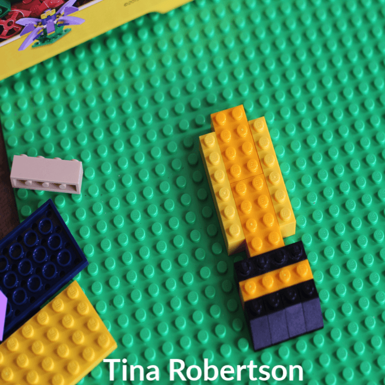 Labeling Parts of a Honey Bee LEGO Fun Activity For Kids