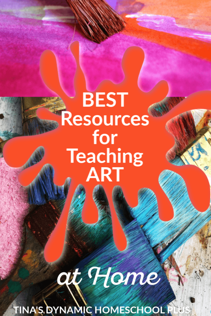 The Best Resources for Teaching Art at Home (K to Gray) at Tina's Dynamic Homeschool Plus. You'll love this AWESOME roundup of YouTube art lessons, curriculum, and games. CLICK HERE!