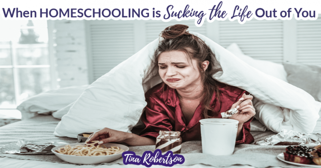 When Homeschooling Is Sucking the Life Out of You