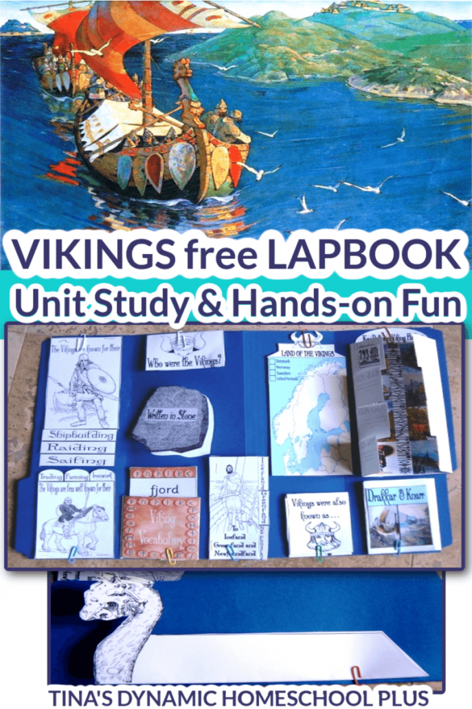 Vikings Lapbook Unit Study and Hands-on Activities